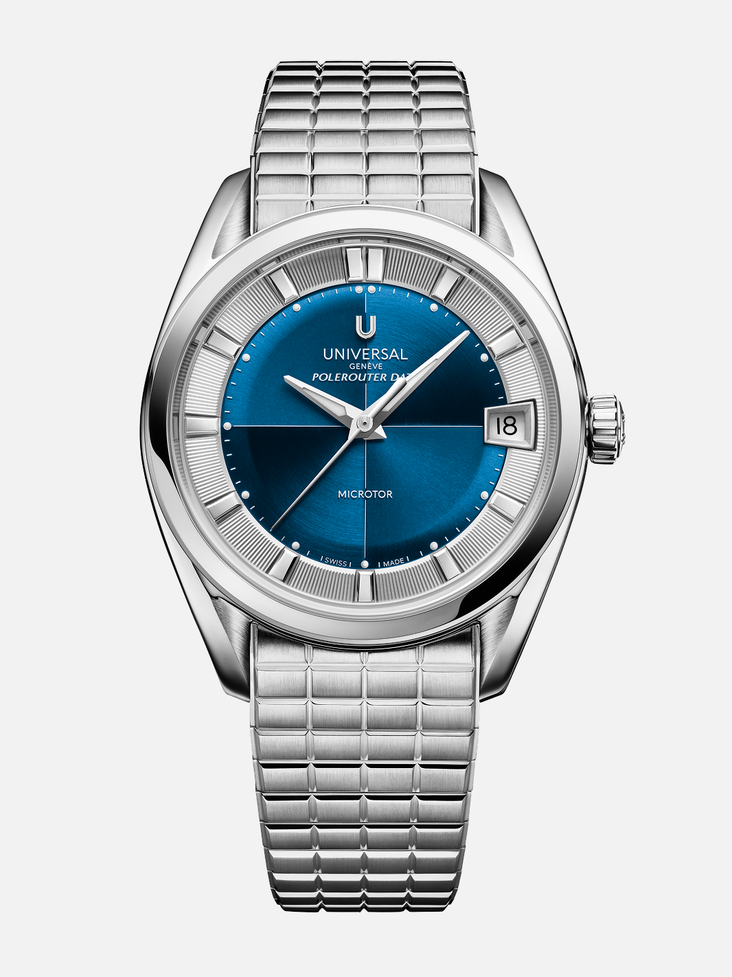 時計 Universal Geneve Polerouter Date The POLEROUTER DATE | Universal Genève